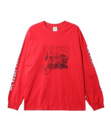 Y.E.S Racer L/S Red