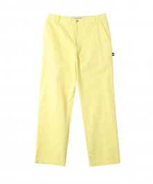 Clover Chino Pants Yellow