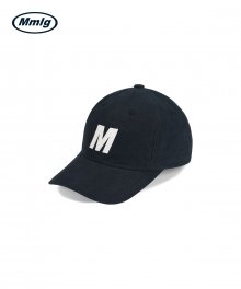 [Mmlg] BRUSHED M BALLCAP (NAVY)