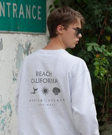 Beach Sweatshirts(Ash)