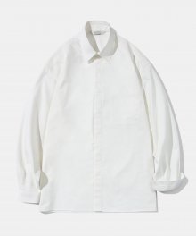 Oxford Hidden Shirt S67 Off White