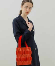 WAVE MINI KNIT BAG_RED