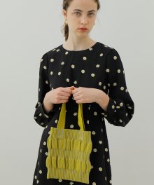 WAVE MINI KNIT BAG_YELLOW