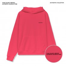 AUTHENTIC HOODIE(AUTHENTIC PINK)