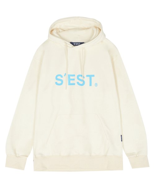 에스이에스티(SEST) S/T CENTER LOGO - 후드 - (SEHSEST-014) - IVORY - 37,800원 | 무신사 스토어