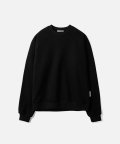 HEAVY WEIGHT RAGLAN SWEATSHIRT (Premium BASIC)-BLACK