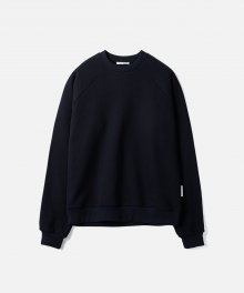 HEAVY WEIGHT RAGLAN SWEATSHIRT (Premium BASIC)-NAVY