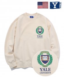 GARDEN EMBLEM CREWNECK CREAM