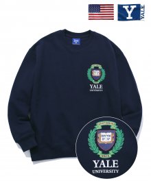 GARDEN EMBLEM CREWNECK NAVY