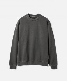 HEAVY WEIGHT SWEATSHIRT (Premium BASIC)-WASHED CHARCOAL