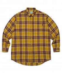 Check Overfit Shirts Yellow