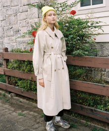 헤비 트렌치코트 HEAVY TRENCH COAT - BEIGE