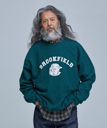 BROOKFIELD SWEATSHIRT _ DARK GREEN