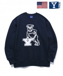 Y HANDSOME DAN CREWNECK NAVY