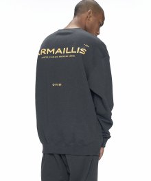 20FW BASIC LOGO CHARCOAL SWEATSHIRTS