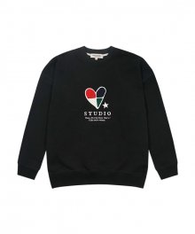 Heart Patchwork MTM (black)