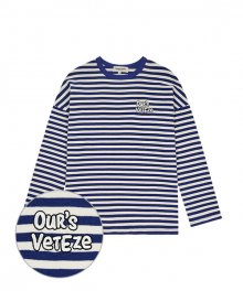 Ours Stripe Long Sleeve (cobalt blue)