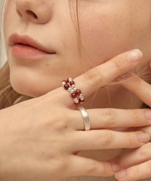 PO DOUBLE RING(RED)