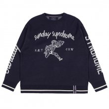 SUNDAY NEWS BOY KNITWEAR_NAVY