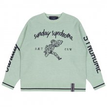 SUNDAY NEWS BOY KNITWEAR_LIGHT GREEN