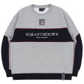 PADDLING LOGO PIPING SWEATSHIRT_GREY