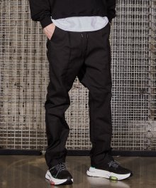 Pin Tuck Pants Black