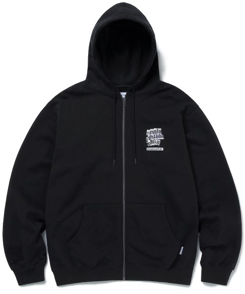 디스이즈네버댓(THISISNEVERTHAT) CNP Zip Up Sweat Black - 사이즈 & 후기 | 무신사