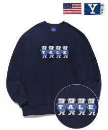 VINTAGE 4 DAN CREWNECK NAVY