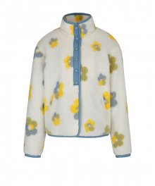 flower boucle jacket