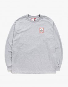 Mini Frame L/S Tee - Heather Grey