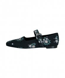 floral jacquard shoes