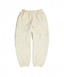 CARGO SWEAT PANTS (YELLOW)