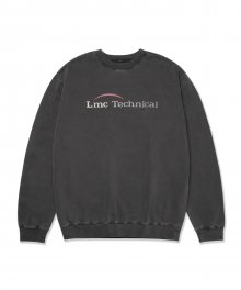 LMC OVERDYED TECHNICAL SWEATSHIRT charcoal