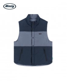 [Mmlg] LAYER VEST (3M Thinsulate) (NAVY / BLUE)