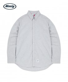 [Mmlg] S/B REPEAT SHIRT (GREY)