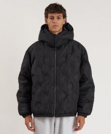 CIRCLE EMBO RDS DOWN JACKET