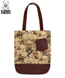 Furry Friends Carpet Bag [TEDDY BEAR FRIEND]