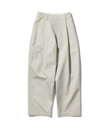 wide crop chino pants(womens) L grey