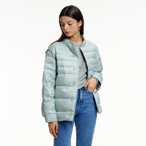BELTED GOOSE DOWN JUMPER MINT