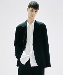 OVERFIT BLAZER JA [BLACK]