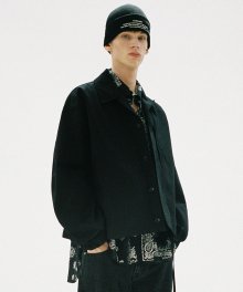 LIGHT SHIRTS JACKET JA [BLACK]