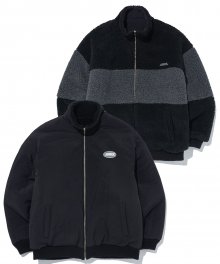 REVERSIBLE FLEECE JACKET_BK