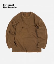 OG PIGMENT DYEING LONG SLEEVE _ BROWN
