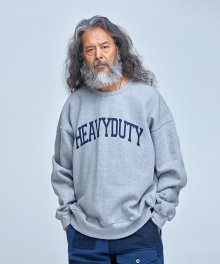 HEAVYDUTY LOGO SWEATSHIRT _ GRAY