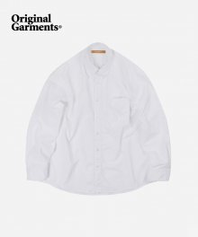 OG CRISPY OVERSIZED SHIRT _ WHITE