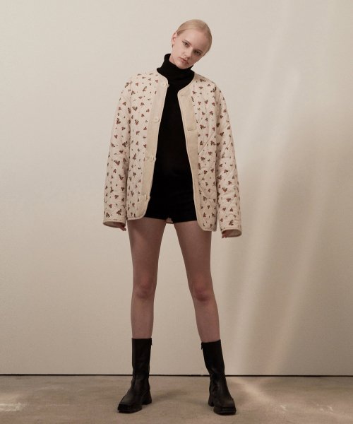 ☆韓国の人気☆【MUDIDI】☆Reversible flower jumpe.r 002☆ ☆韓国の人気☆【MUDIDI】☆Reversible flower jumpe.r 002