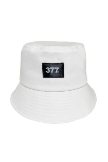 Patch Logo Bucket Hat [White]