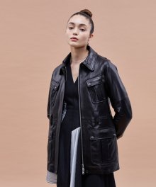 Bologna Safari Leather Jacket (WOMAN)