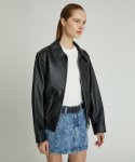 앤드로스(ANDROS) [ESSENTIAL] Torino Single Leather Jacket (WOMEN)