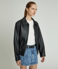 [ESSENTIAL] Torino Single Leather Jacket (WOMEN)